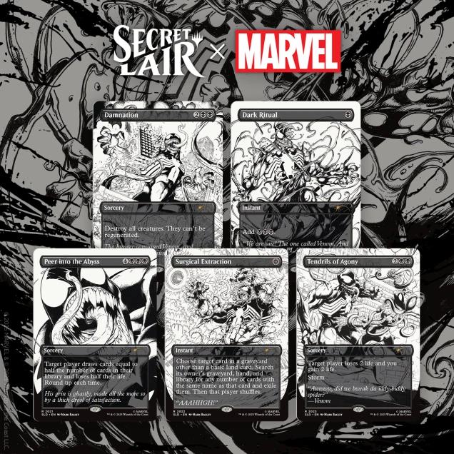 Secret Lair Drop Series - Secret Lair x Marvel's Spider-Man: Venom Unleashed (Inks)