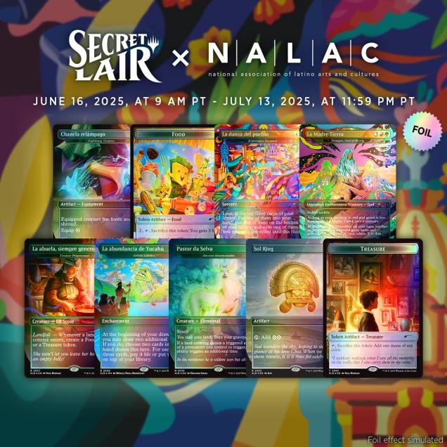 Secret Lair Drop Series - Secret Lair x NALAC: Nuestra Magia - Rainbow Foil Edition