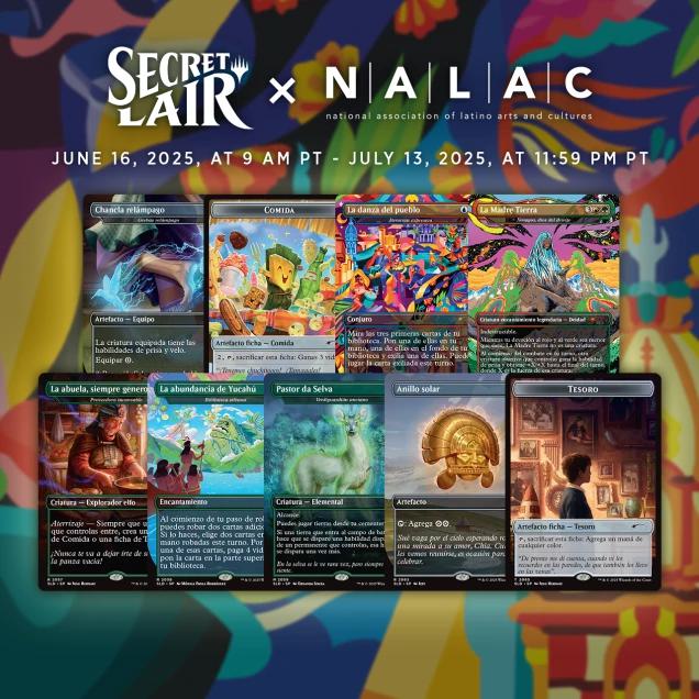 Secret Lair Drop Series - Secret Lair x NALAC: Nuestra Magia - Spanish