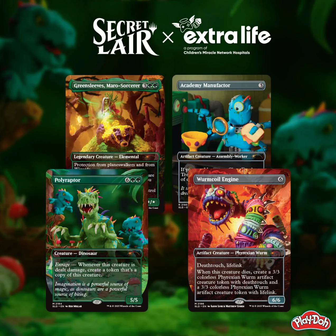 Secret Lair Drop Series - Secret Lair x Play-Doh: Squishful Thinking