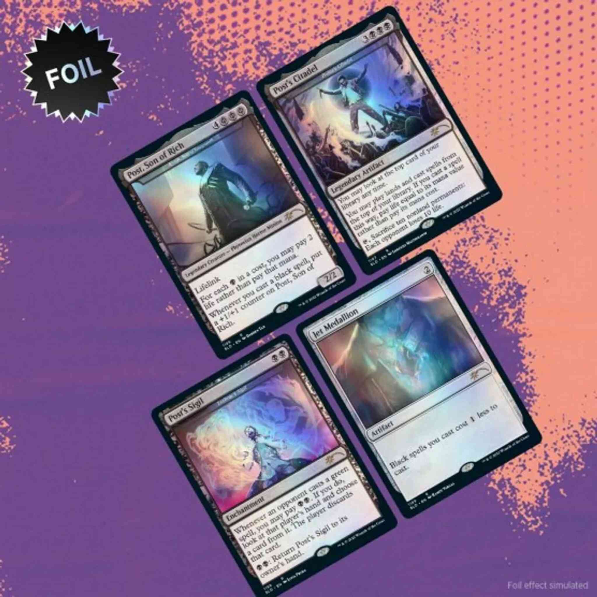 Secret Lair Drop Series - Secret Lair x Post Malone: Backstage Pass - Foil Edition