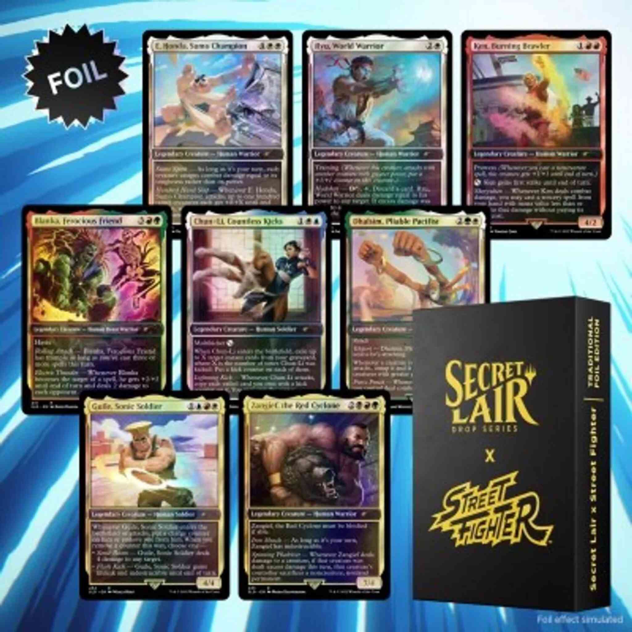 Secret Lair Drop Series - Secret Lair x Street Fighter - Foil Edition