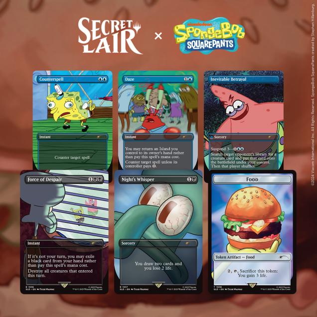 Secret Lair Drop Series - Spongebob Squarepants: Internet Sensation