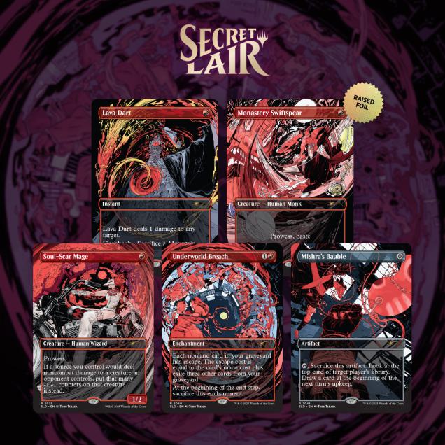 Secret Lair Drop Series - vroooOOOMMMMMM! - Raised Foil Edition