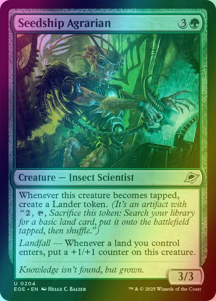 Seedship Agrarian [204] [Edge of Eternities] [Foil]