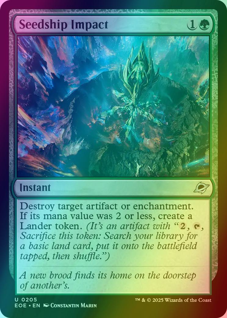Seedship Impact [205] [Edge of Eternities] [Foil]