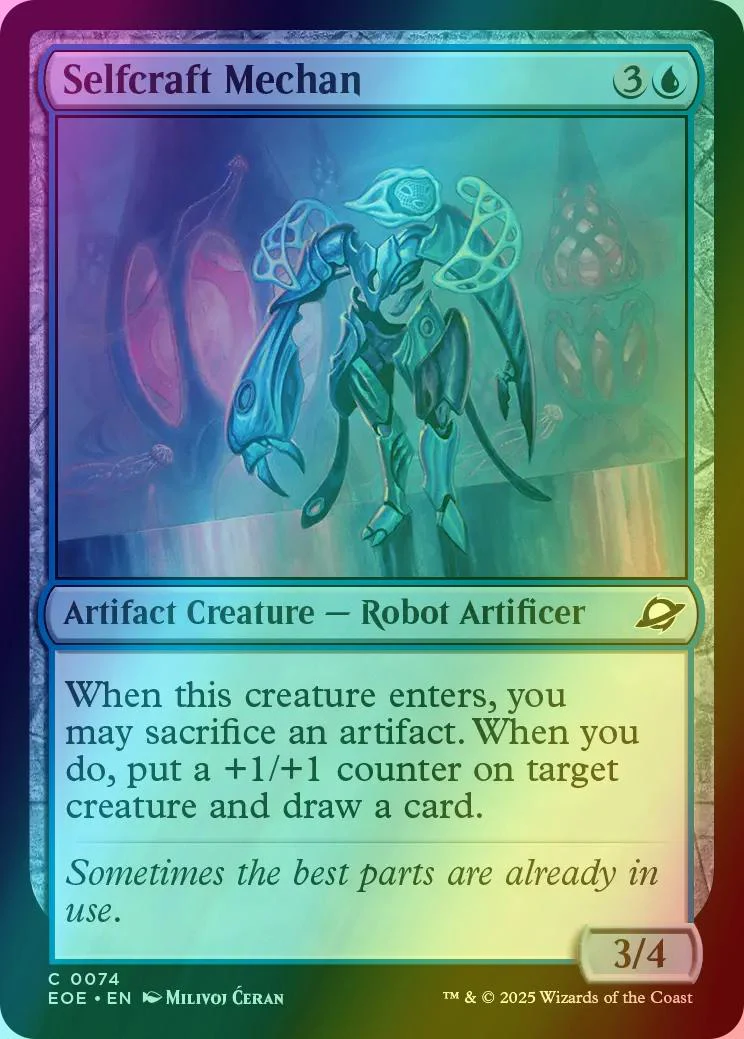 Selfcraft Mechan [74] [Edge of Eternities] [Foil]