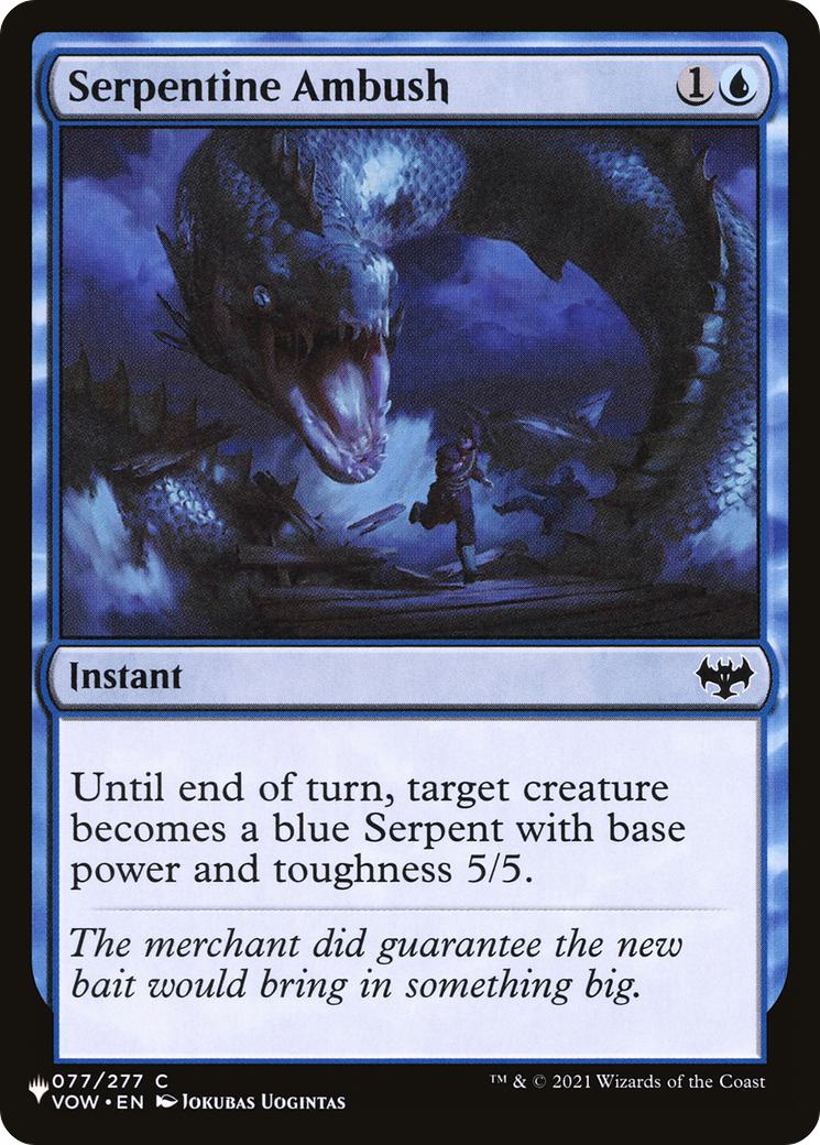 Serpentine Ambush [VOW-77] [Welcome Decks 2024] [The List] [Non-Foil]