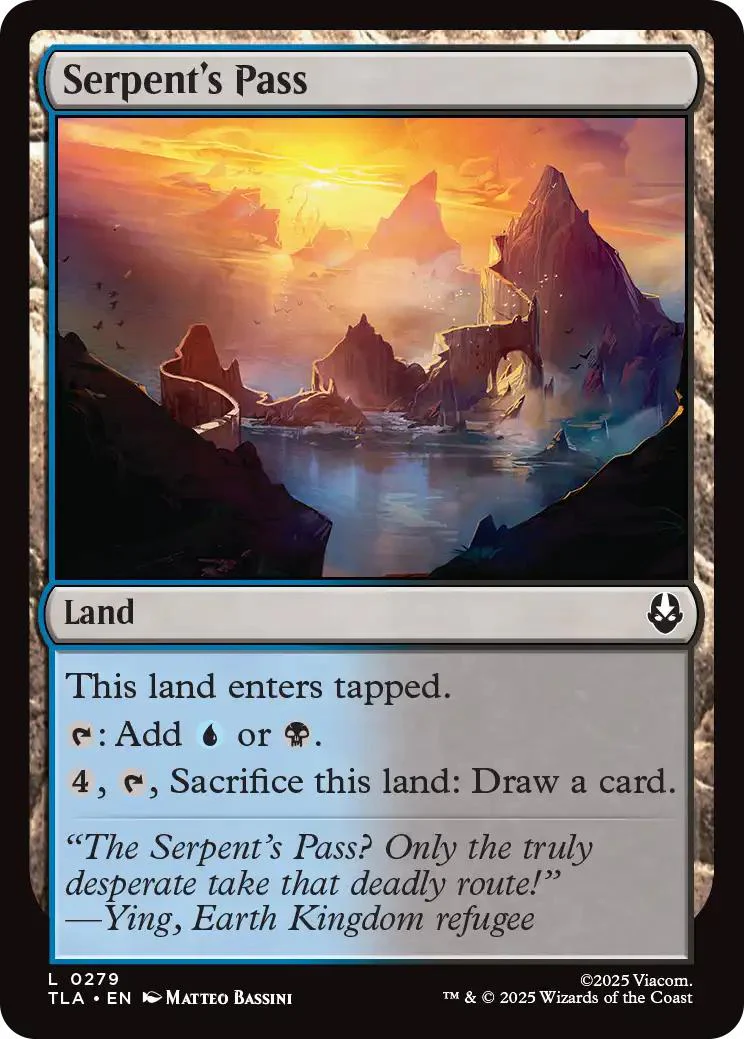Serpent's Pass [279] [Avatar: The Last Airbender] [Non-Foil]