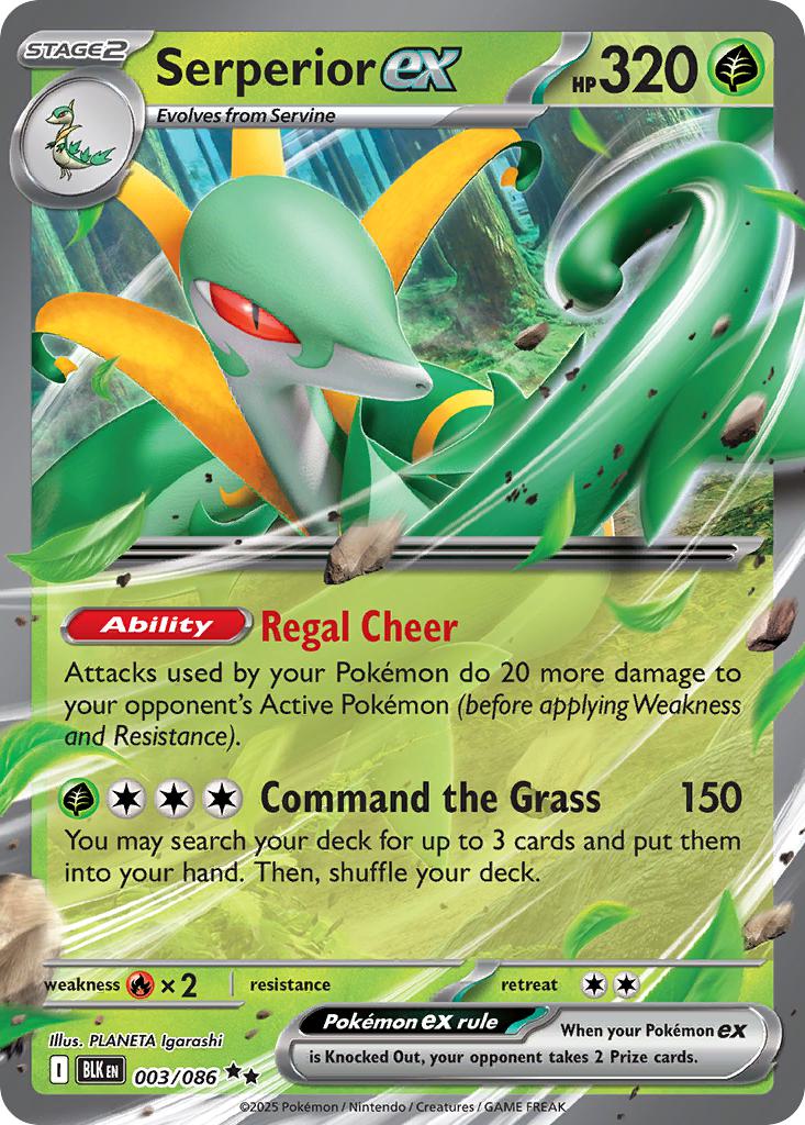 Serperior ex - 003/086 - Double Rare [sv105b-003] [Ultra]