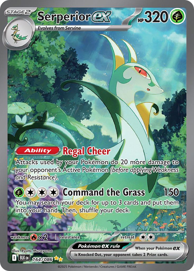 Serperior ex - 164/086 - Special Illustration Rare [sv105b-164] [Ultra]
