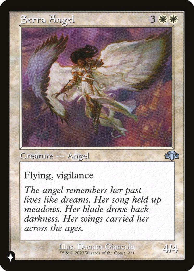 Serra Angel [DMR-271] [Retro Frame] [The List] [Non-Foil]