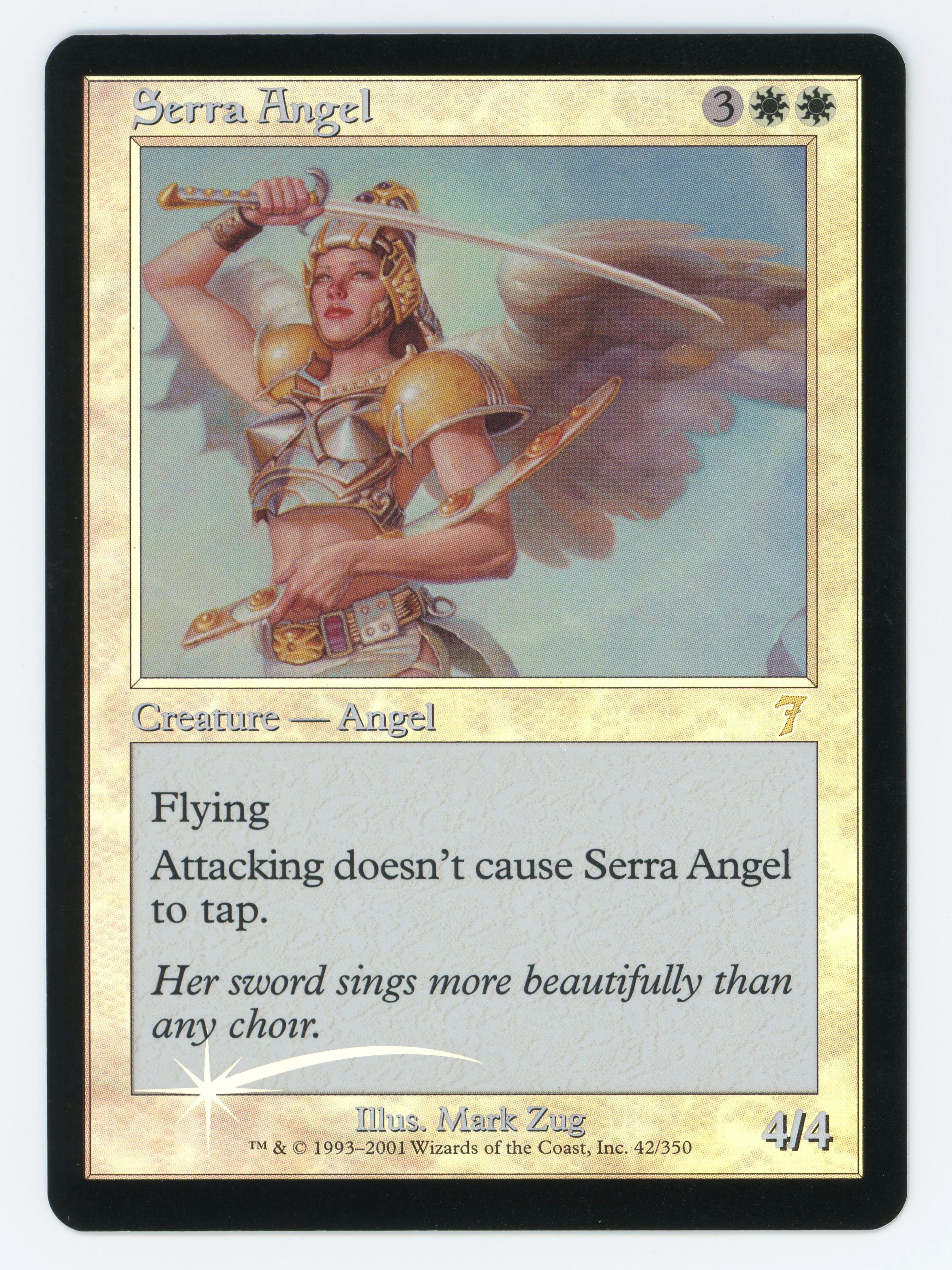 Serra Angel - Foil - Scan 14372