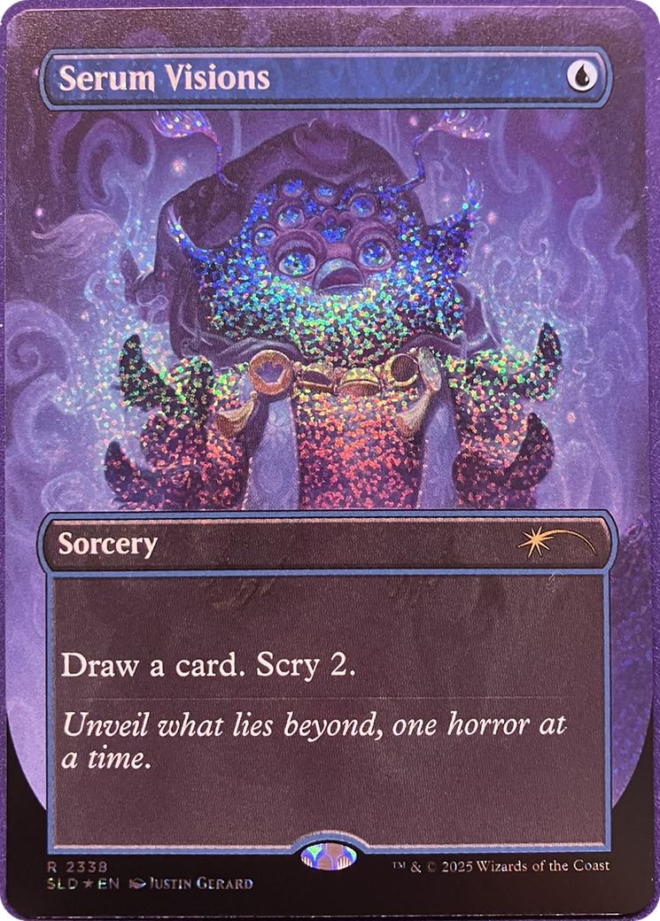 Serum Visions [2338] [Borderless] [Furby: The OddBodies] [Secret Lair Drop] [Confetti Foil]