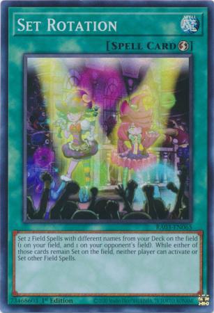 Set Rotation - RA03-EN065 - Super Rare - 1st Edition