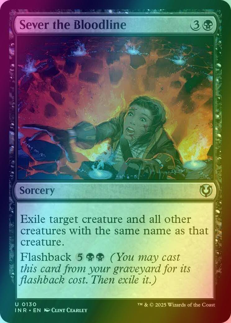 Sever the Bloodline [130] [Innistrad Remastered] [Foil]