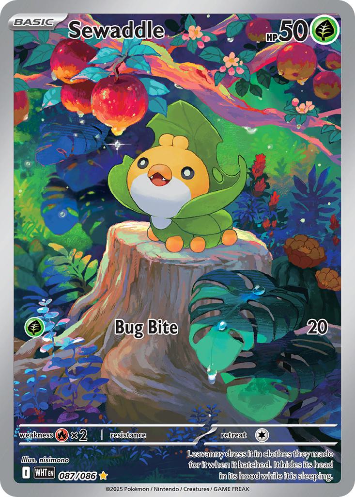 Sewaddle - 087/086 - Illustration Rare [sv105w-087] [Ultra]