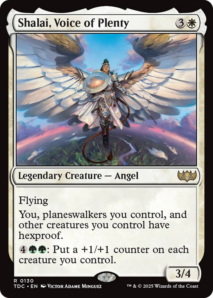 Shalai, Voice of Plenty [130] [Tarkir: Dragonstorm: Commander] [Non-Foil]