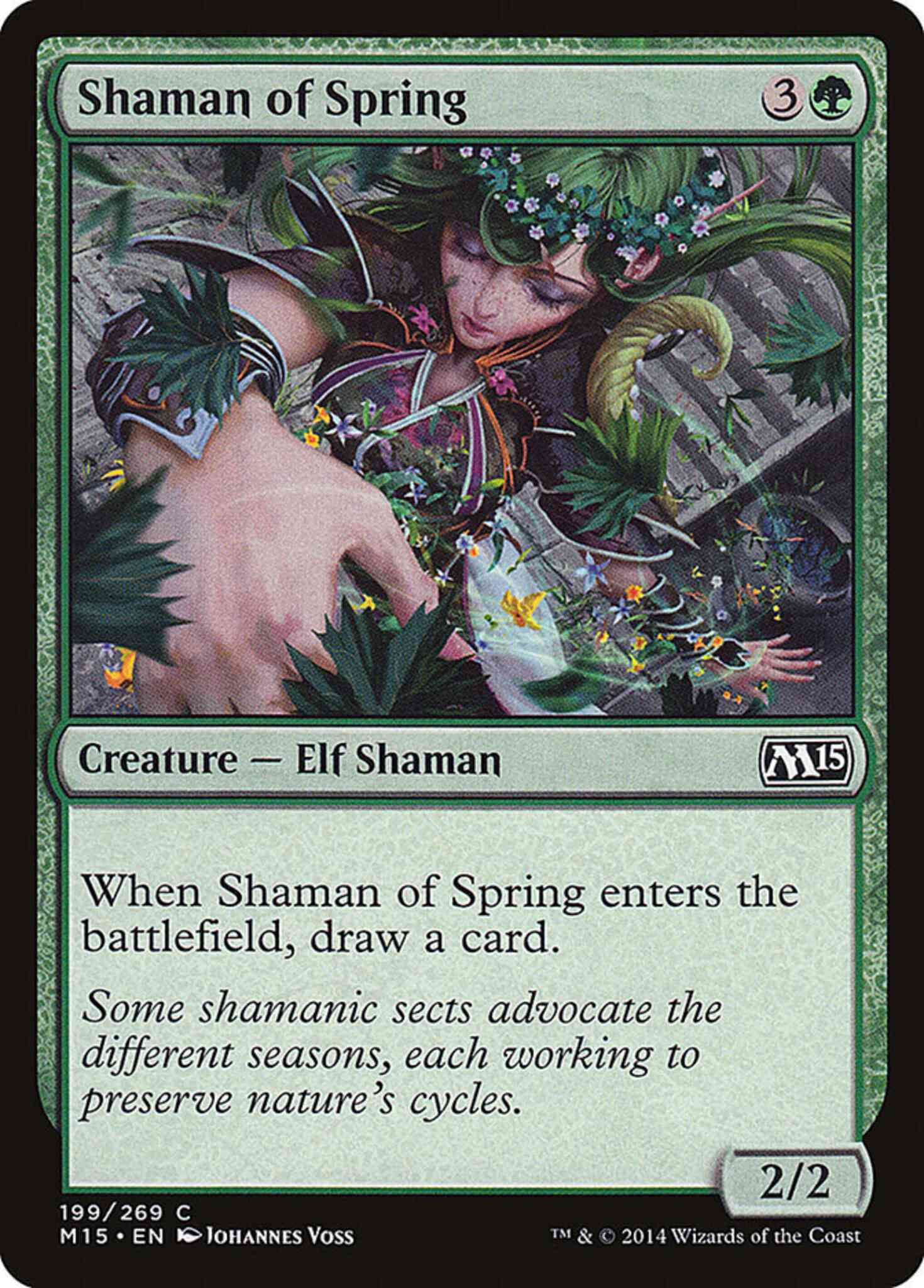Shaman of Spring [199] [Magic 2015] [Non-Foil]