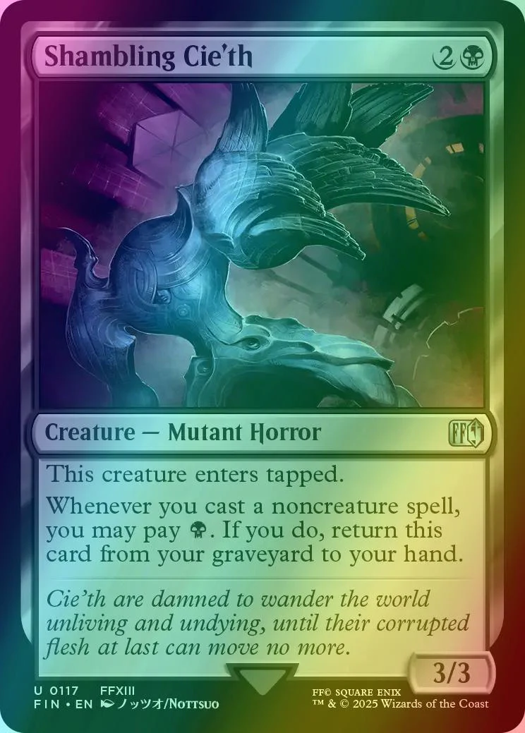 Shambling Cie'th [117] [FINAL FANTASY] [Foil]