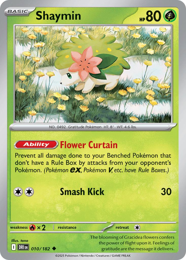 Shaymin - 010/182 - Uncommon [sv10-010] [Non-Holo]