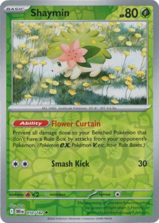 Shaymin - 010/182 - Uncommon [sv10-010] [Reverse Holo]