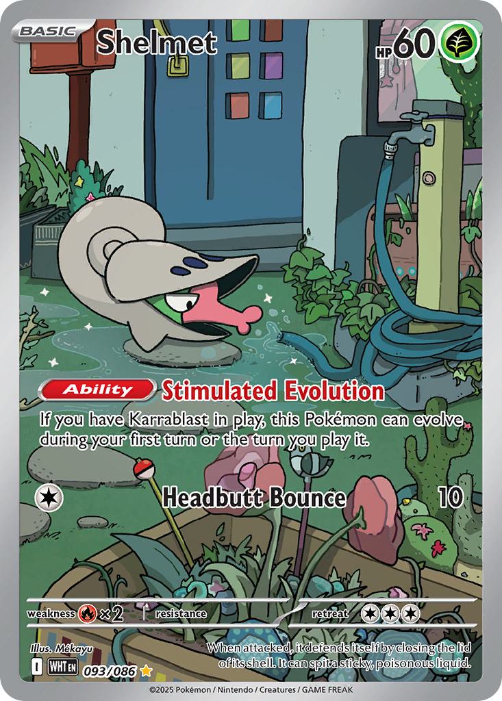 Shelmet - 093/086 - Illustration Rare [sv105w-093] [Ultra]