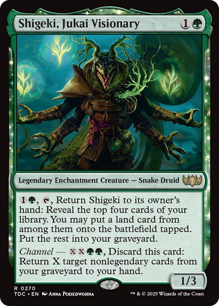 Shigeki, Jukai Visionary [270] [Tarkir: Dragonstorm: Commander] [Non-Foil]