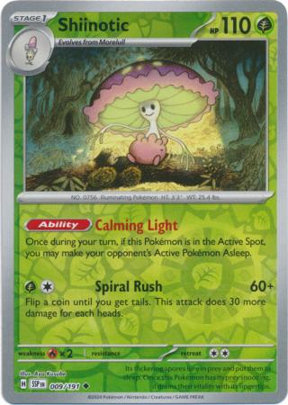 Shiinotic - 009/191 - Uncommon [sv08-009] [Reverse Holo]