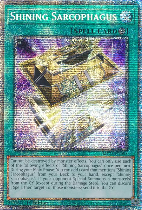 Shining Sarcophagus - MP25-EN005 - Starlight Rare - 1st Edition