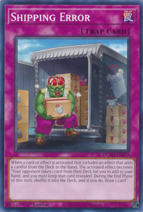 Shipping Error - DUAD-EN079 - Common - 1st Edition