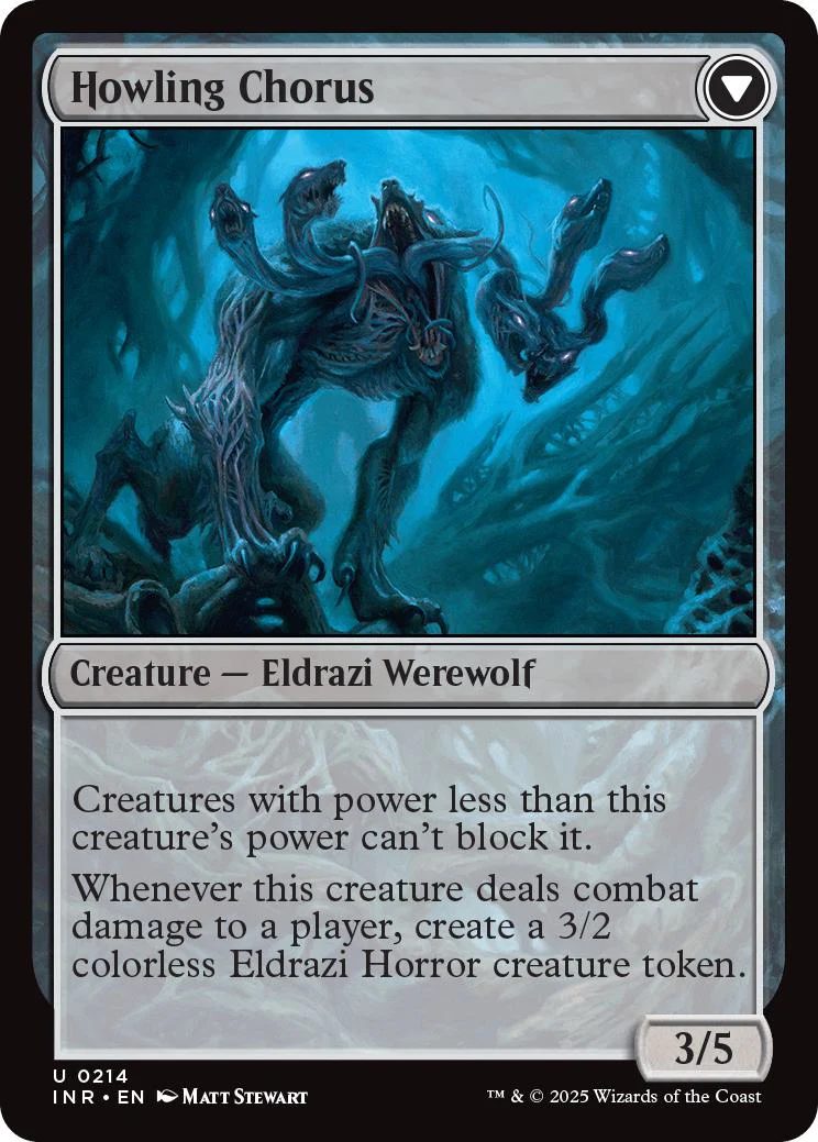 Shrill Howler // Howling Chorus [214] [Innistrad Remastered] [Non-Foil] - Image 2