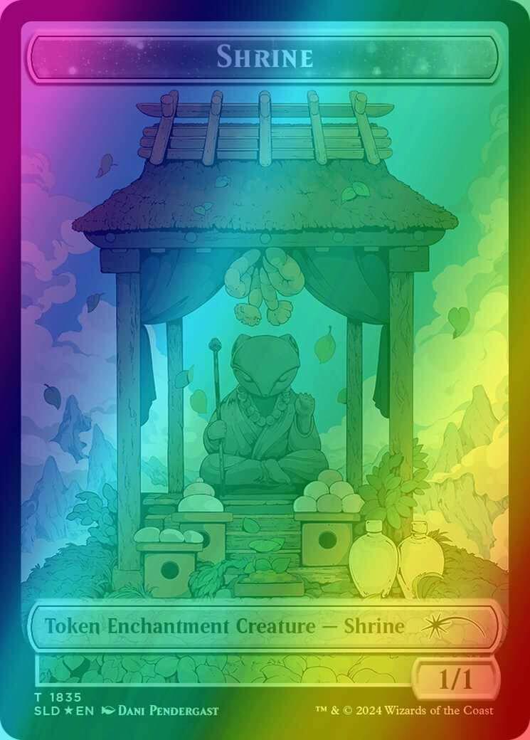 Shrine Token [1835] [20 Ways to Win] [Secret Lair Drop] [Foil]