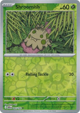 Shroomish - 005/182 - Common [sv10-005] [Reverse Holo]