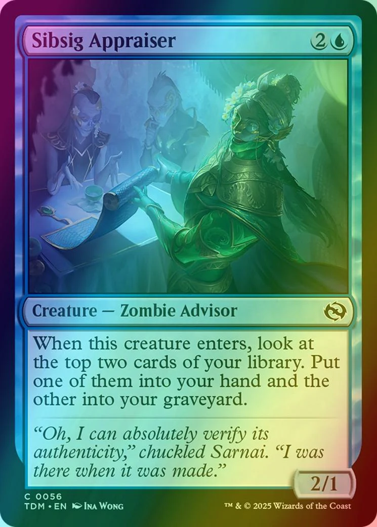 Sibsig Appraiser [56] [Tarkir: Dragonstorm] [Foil]