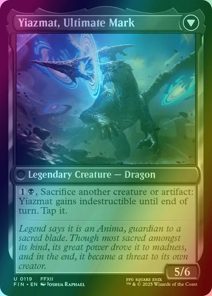 Sidequest: Hunt the Mark // Yiazmat, Ultimate Mark [119] [FINAL FANTASY] [Foil] - Image 2