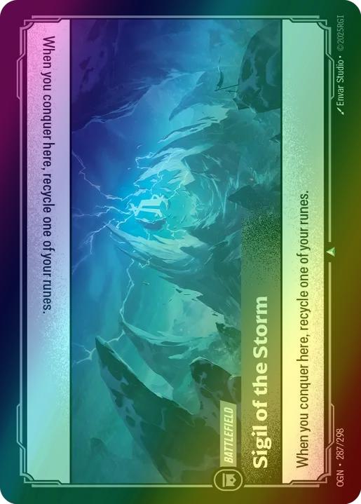 Sigil of the Storm - 287/298 [Origins] [Foil]