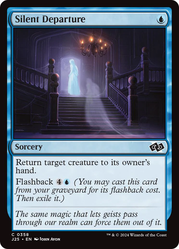 Silent Departure [358] [Foundations: Jumpstart] [Non-Foil]