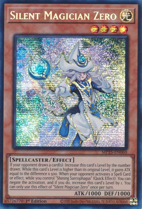 Silent Magician Zero - MP25-EN060 - Prismatic Secret Rare - 1st Edition