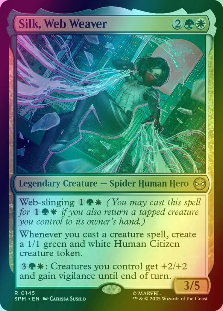 Silk, Web Weaver [145] [Marvel's Spider-Man] [Foil]