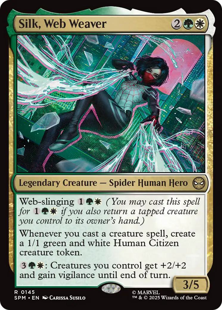 Silk, Web Weaver [145] [Marvel's Spider-Man] [Non-Foil]
