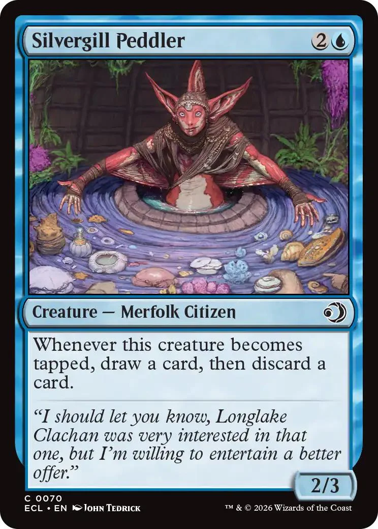 Silvergill Peddler [70] [Lorwyn Eclipsed] [Non-Foil]