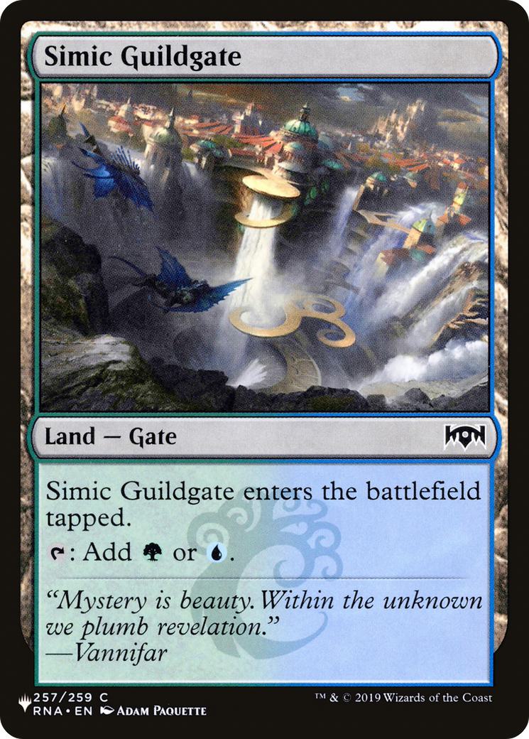 Simic Guildgate [RNA-257] [The List] [Non-Foil]