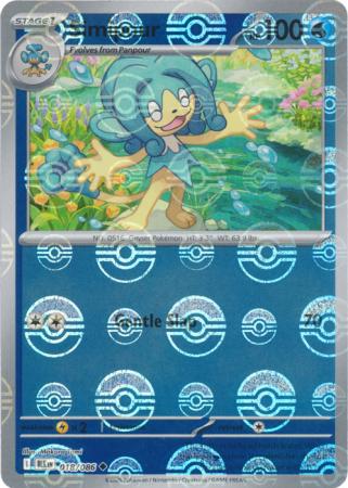 Simipour - Poké Ball Pattern - 018/086 - Uncommon [sv105b-018] [Reverse Holo]