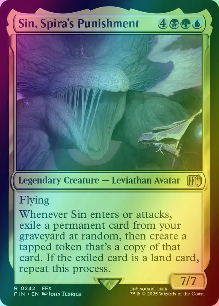 Sin, Spira's Punishment [242] [FINAL FANTASY] [Foil]