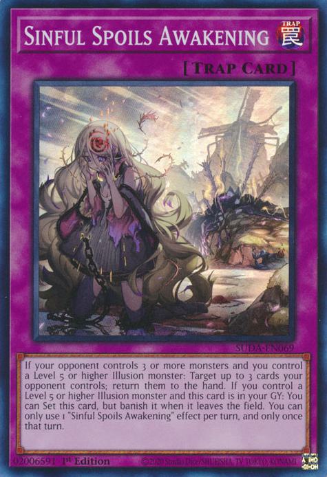 Sinful Spoils Awakening - SUDA-EN069 - Super Rare - 1st Edition
