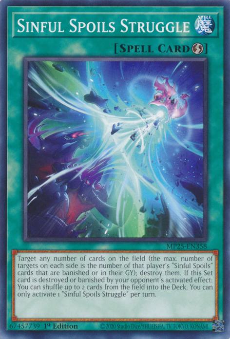 Sinful Spoils Struggle - MP25-EN358 - Common - 1st Edition
