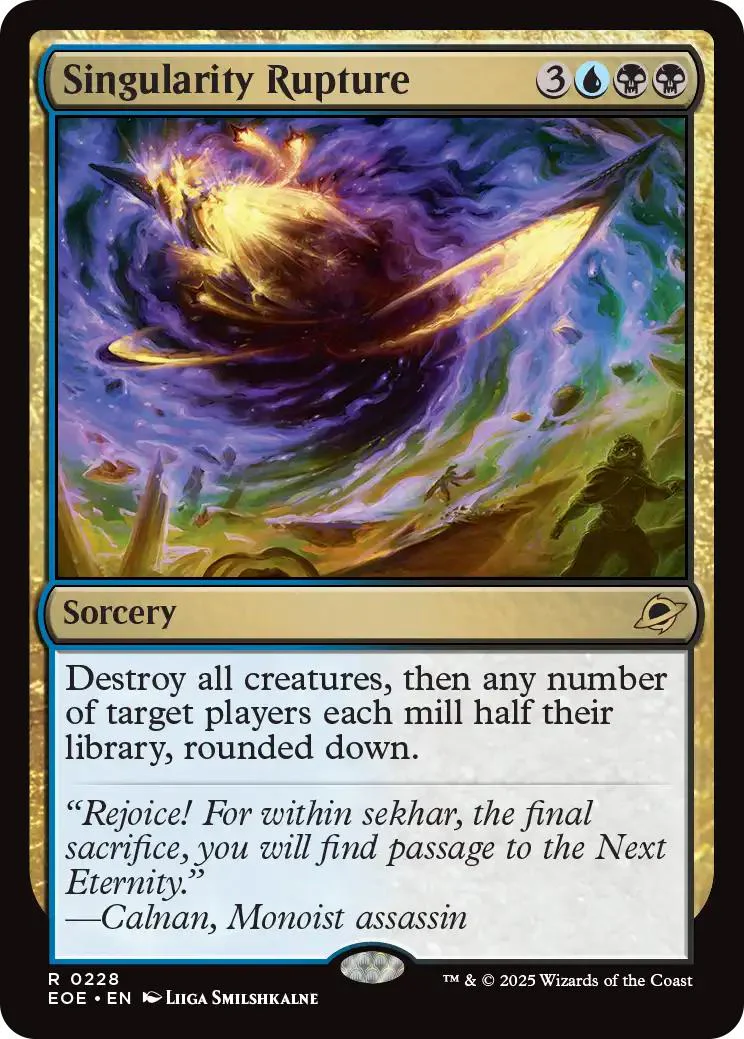 Singularity Rupture [228] [Edge of Eternities] [Non-Foil]
