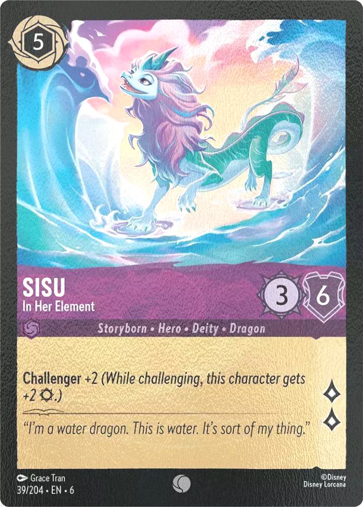 Sisu - In Her Element - 39/204 [Azurite Sea] [Cold Foil]