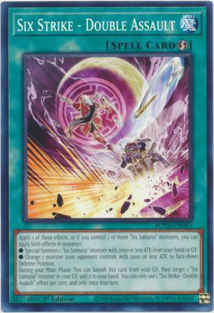 Six Strike - Double Assault - ROTA-EN063 - Common - 1st Edition